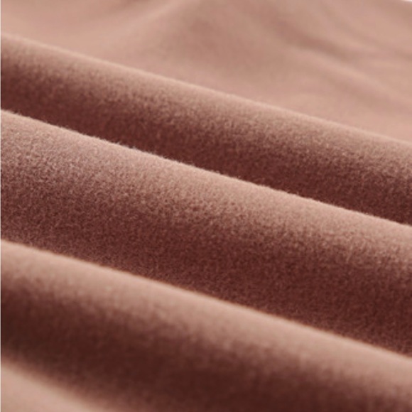 Brown Cowl Neck Drop Shoulder Sweatshirt - Picture 11 of 13